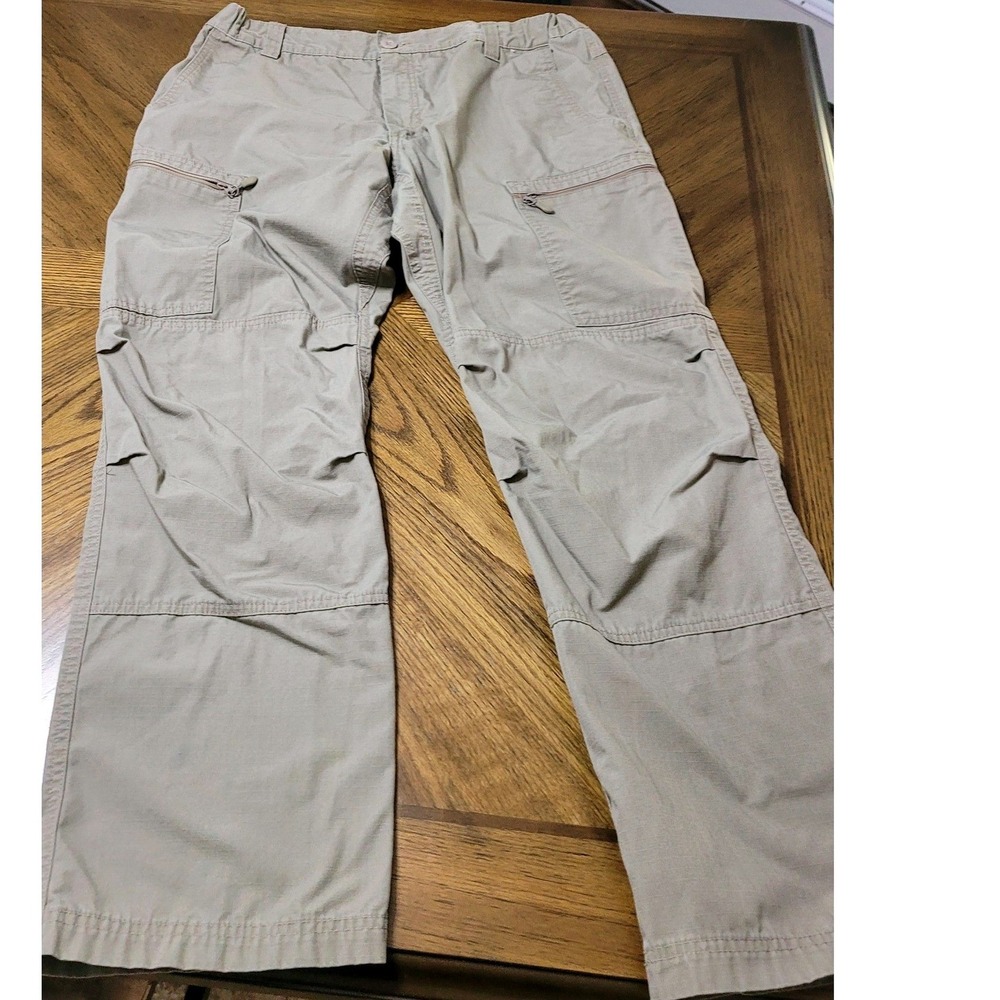 LA Police Gear LAPG Core Stealth Cargo Pants Khaki Ripstop 36x32 CSCP3001 Mens